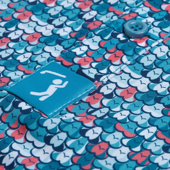 Bogey Bros Golf Co - Eyes Up Here - The 305 - Polo - Picture 4 of 7